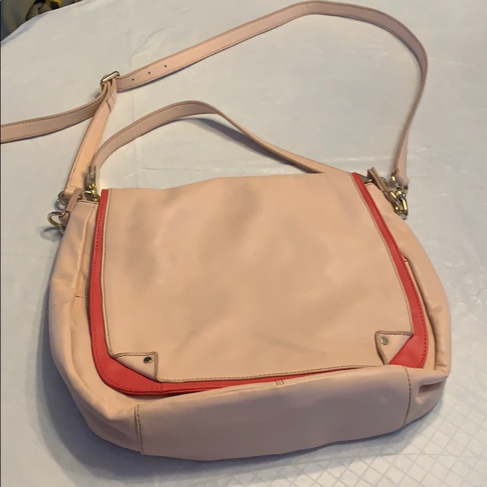 Juicy Couture Genuine leather messenger/hobo bag